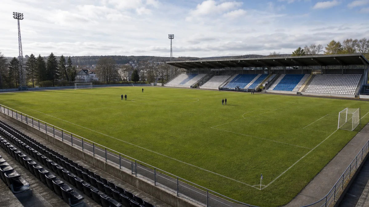 Championship-arena under kamp